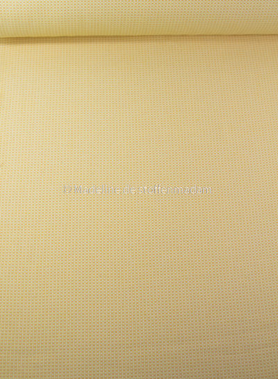 warm yellow - supple and soft canvas fabric- dobby square