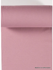 dusty pink - solid rib cuff