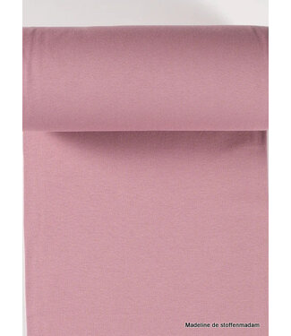 dusty pink - solid rib cuff