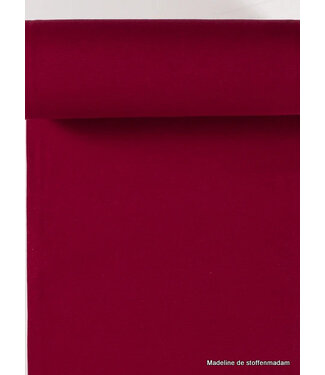 dark pink - solid rib cuff