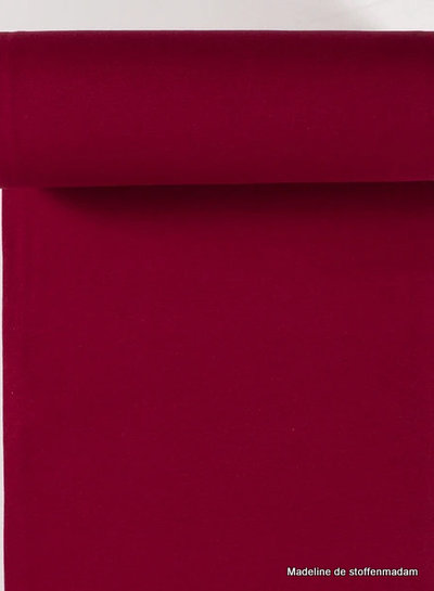 dark pink - solid rib cuff