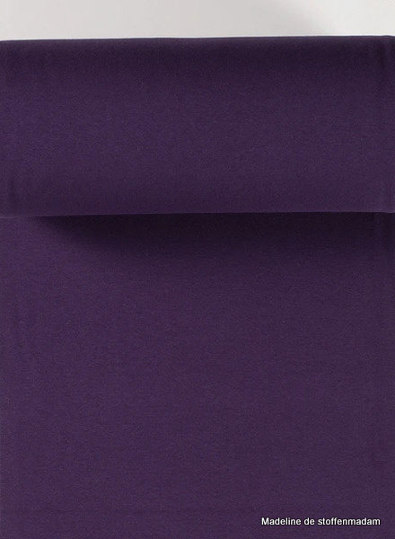 purple - solid rib cuff