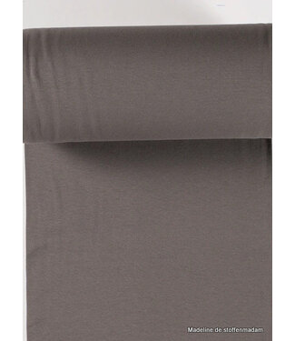 taupe  - solid rib cuff