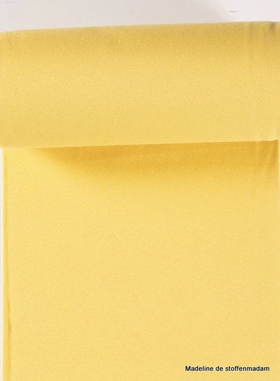 geel - effen boordstof OEKO TEX