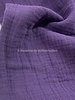 dark purple muslin fabric