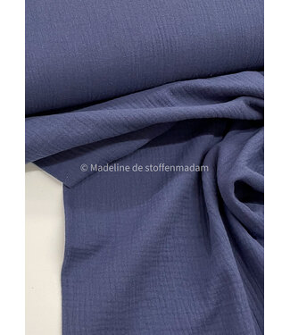 aubergine muslin fabric