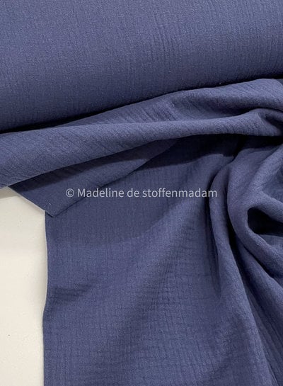 aubergine muslin fabric