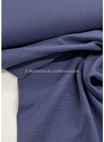 aubergine muslin fabric