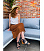 midi-rok met plissé look