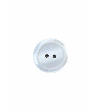 Prym wit 20mm  polyester twee gaatjes - knoop