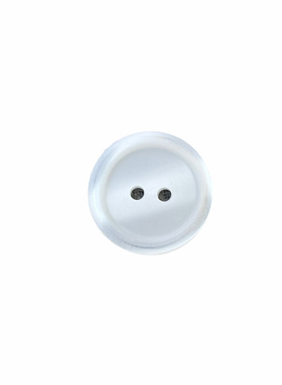 Prym white 20 mm polyester two wholes - button