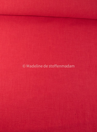 coral stonewashed linen