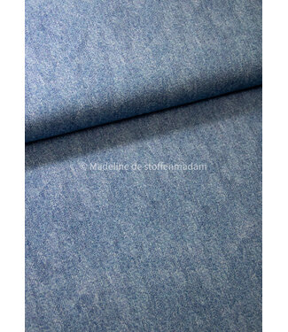 Poppy fabrics light denim blue 6 - french terry