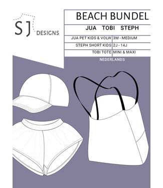 Wisj patterns De beach bundel - Jua pet - Tobi bag - Steph short