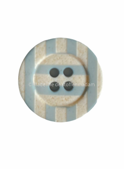 Prym blue squares 20mm - button four holes