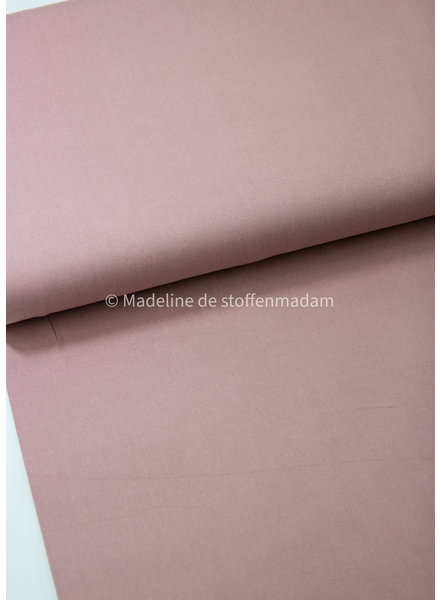 M. old pink - plain viscose twill