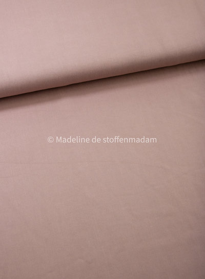 M. old pink - plain viscose twill