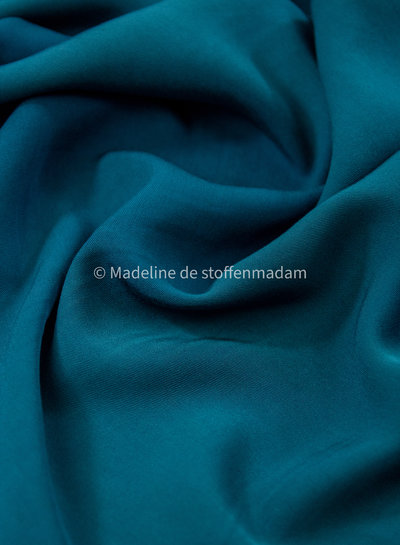 emerald green viscose twill