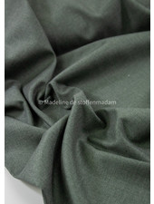 old green melee supple fabric - no wrinkle - bamboo - Noelle