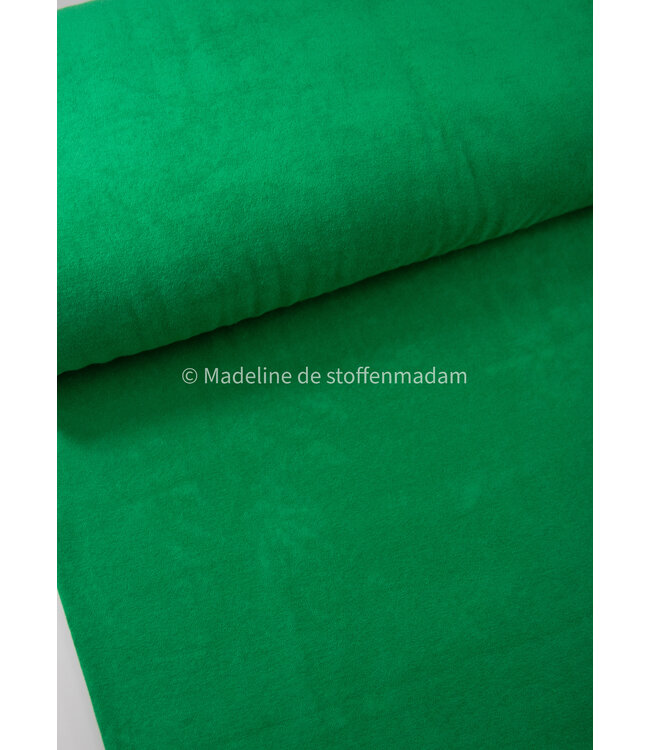 grasgroen spons - rekbare badstof