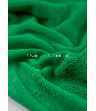 grass-green sponge - stretchy terry cloth