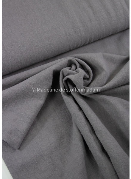 dark gray - stonewashed ramie 9oz