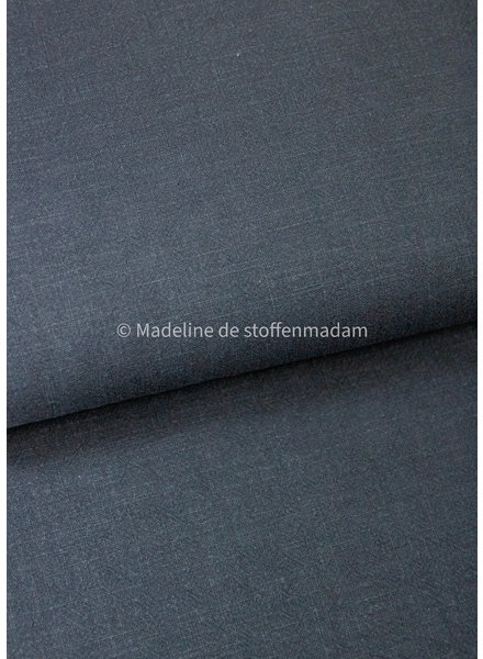 navy - stonewashed ramie 9oz