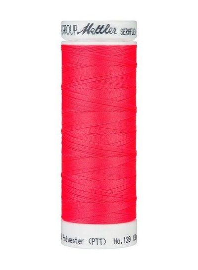 Mettler Seraflex - elastisch garen - neon roze 8775