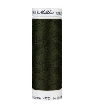 Mettler Seraflex - elastic thread - dark green 0554