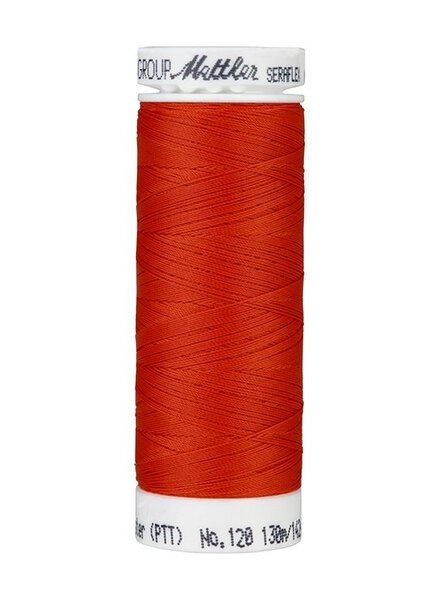 Mettler Seraflex - elastic thread - brick red 1336