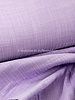 linen cotton mix double gauze / plain tetra - lilac