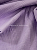 linnen katoen mix double gauze / effen tetra - lila