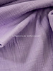 M. linen cotton mix double gauze / plain tetra - lilac