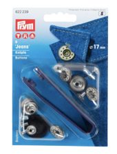 Prym 6 jeans knopen 622239