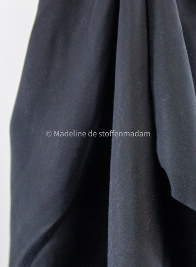 black tencel twill