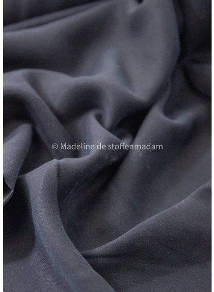 black tencel twill