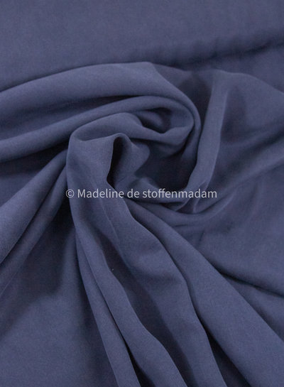 M. navy tencel twill