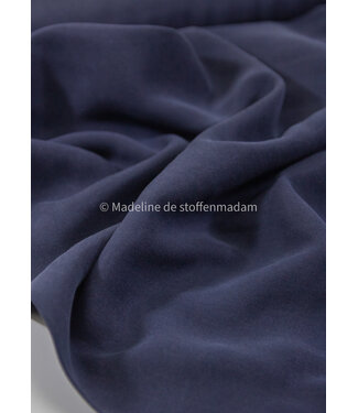 M. navy tencel twill