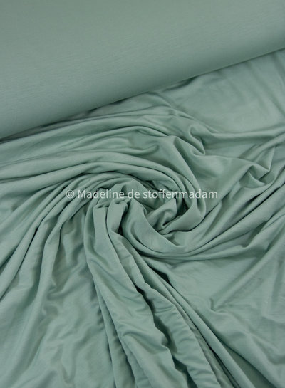 Madeline licht mint -  bamboe tricot