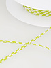 two tone  braided string - lemon 74