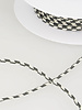 two tone  braided string - grey 38