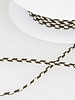 two tone  braided string - dark brown 60
