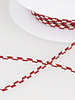 two tone  braided string - red 71