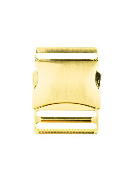 metalen klikgesp goud - 40 mm