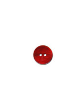 rood parelmoer knoop - 15 mm