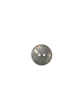 dark grey pearl button - 15 mm