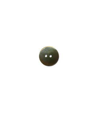 taupe pearl button - 15 mm