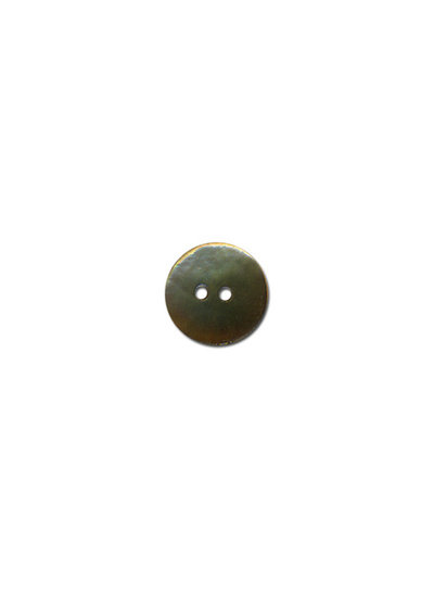 taupe pearl button - 15 mm