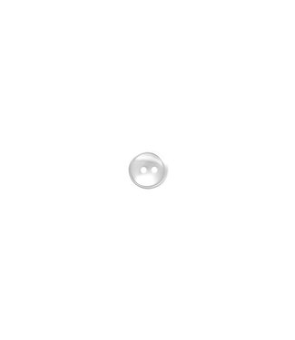 white -  shirt button - 11 mm
