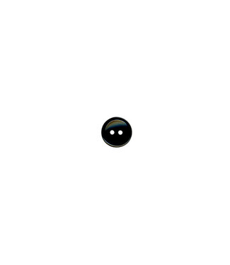 black - shirt button-  9 mm